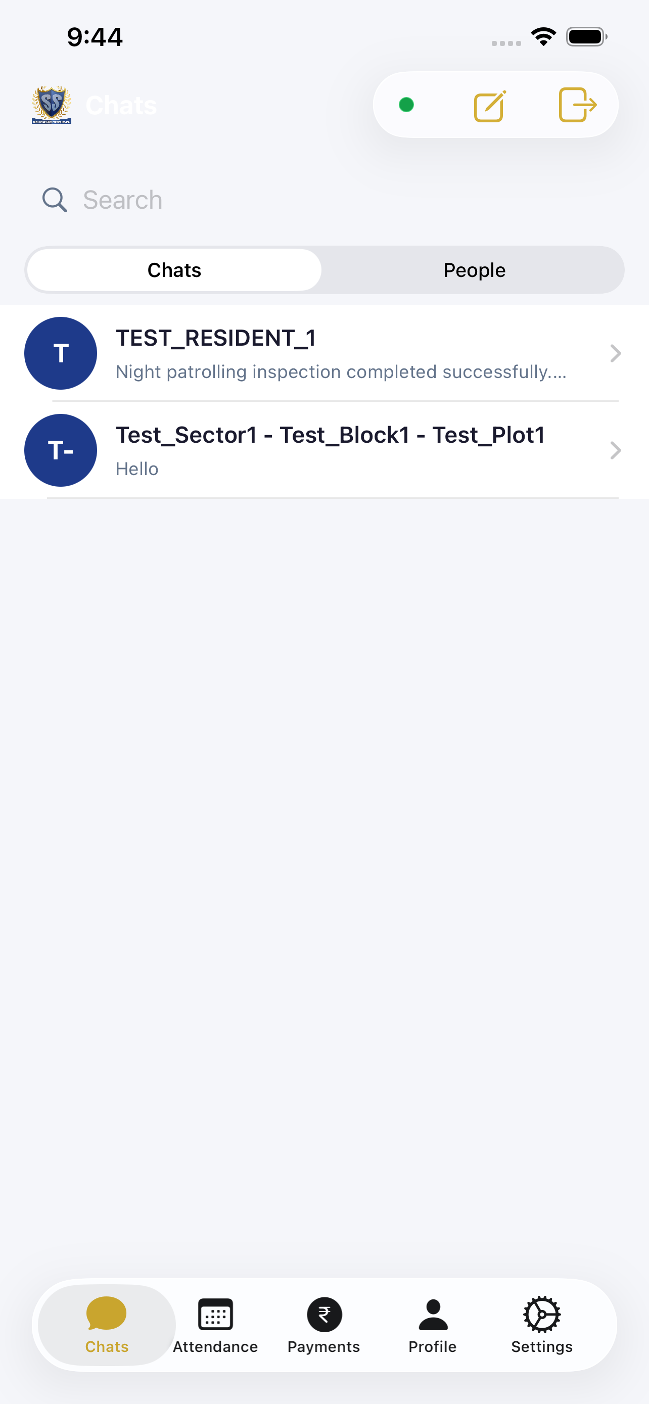 iOS screen 3