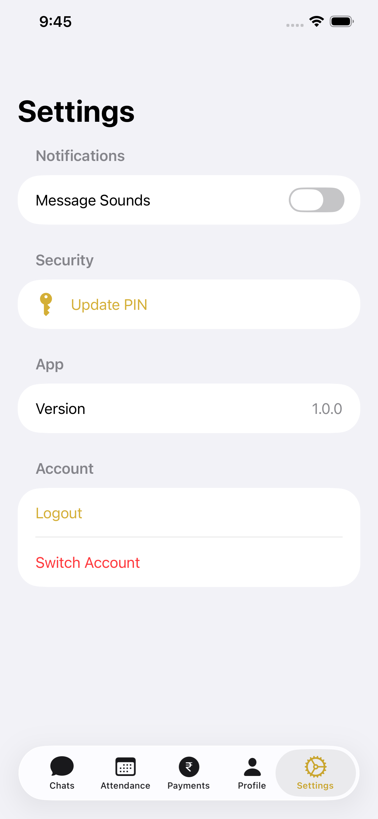 iOS screen 5